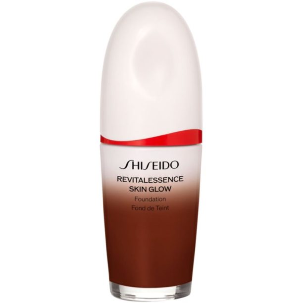 Shiseido Revitalessence Skin Glow Foundation лек фон дьо тен с озаряващ ефект SPF 30 цвят Jasper 30 мл. на ниска цена