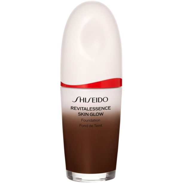 Shiseido Revitalessence Skin Glow Foundation лек фон дьо тен с озаряващ ефект SPF 30 цвят Obsidian 30 мл. на ниска цена