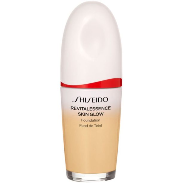 Shiseido Revitalessence Skin Glow Foundation лек фон дьо тен с озаряващ ефект SPF 30 цвят Sand 30 мл. на ниска цена