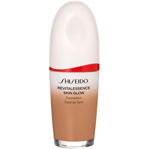 Shiseido Revitalessence Skin Glow Foundation лек фон дьо тен с озаряващ ефект SPF 30 цвят Sunstone 30 мл. на ниска цена