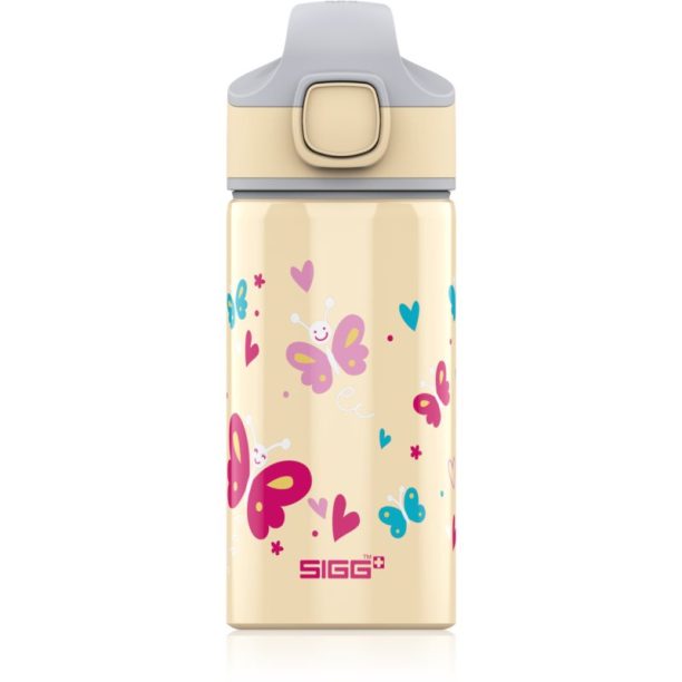 Sigg Miracle училищна бутилка със сламка Butterfly 400 мл. на ниска цена