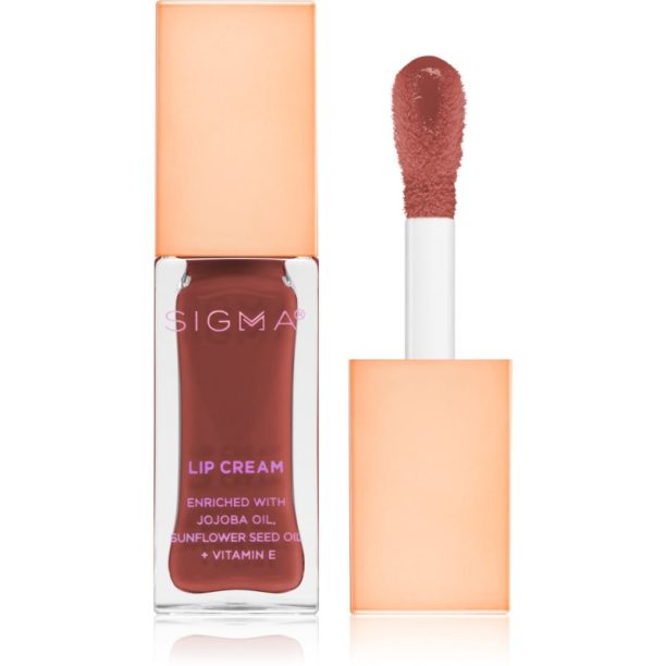 Sigma Beauty Lip Cream дълготрайно течно червило цвят Dapper 5