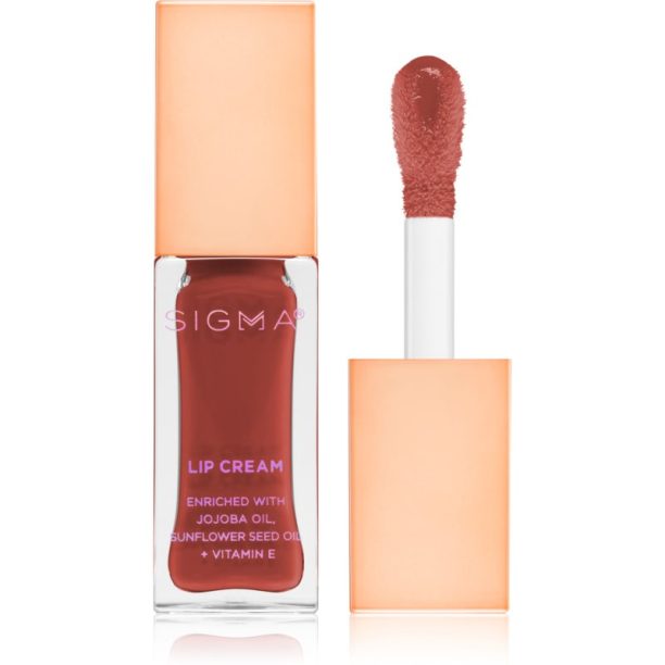 Sigma Beauty Lip Cream дълготрайно течно червило цвят Rosewood 5