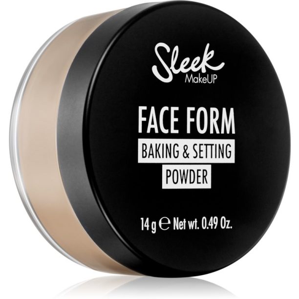 Sleek Face Form Baking & Setting Powder насипна пудра цвят light 14 гр.