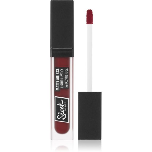 Sleek Matte Me XXL дълготрайно матово течно червило цвят Left On Red 5 мл.