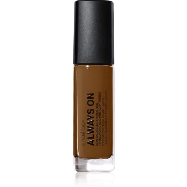 Smashbox Always On Adaptive Foundation дълготраен фон дьо тен цвят D10 O - Level-One Dark With an Olive Undertone 30 мл. на ниска цена