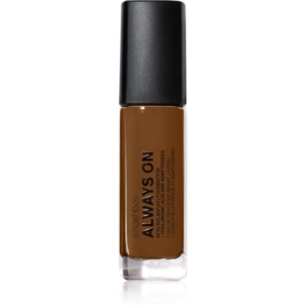 Smashbox Always On Adaptive Foundation дълготраен фон дьо тен цвят D10N - Level-One Dark With a Neutral Undertone 30 мл. на ниска цена