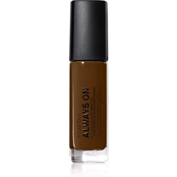 Smashbox Always On Adaptive Foundation дълготраен фон дьо тен цвят D20N - LEVEL-TWO DARK WITH A NEUTRAL UNDERTONE 30 мл. на ниска цена