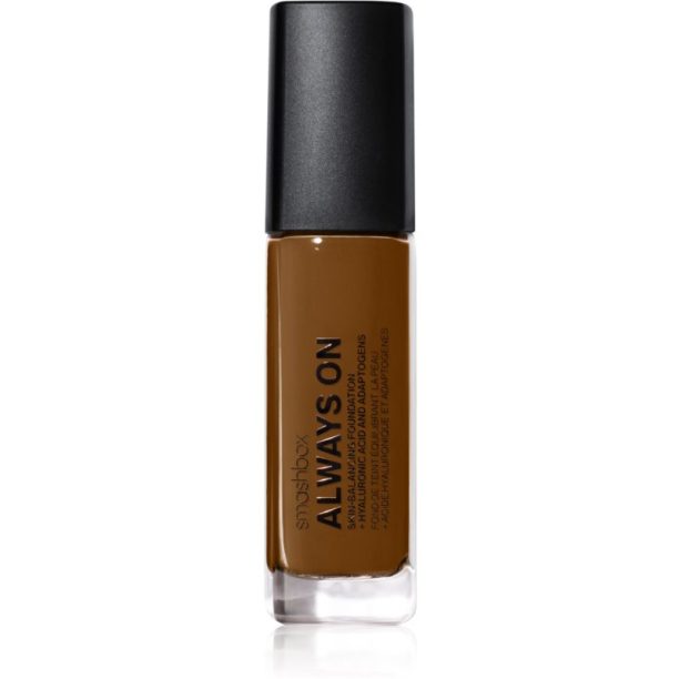 Smashbox Always On Adaptive Foundation дълготраен фон дьо тен цвят D30W - LEVEL-THREE DARK WITH A WARM UNDERTONE 30 мл. на ниска цена