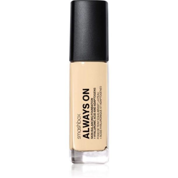 Smashbox Always On Adaptive Foundation дълготраен фон дьо тен цвят F20W - LEVEL-TWO FAIR WITH A WARM UNDERTONE 30 мл. на ниска цена