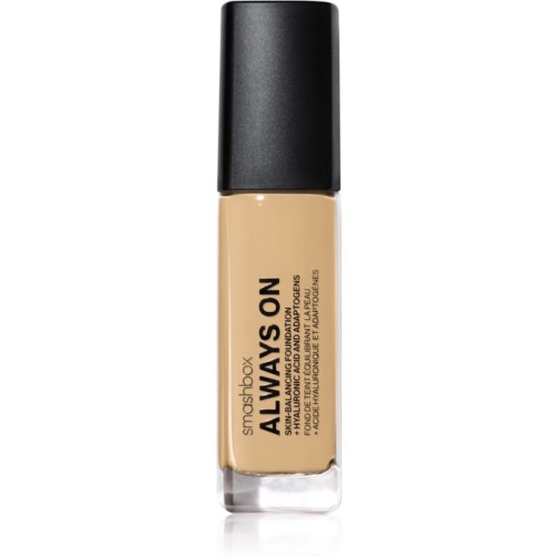 Smashbox Always On Adaptive Foundation дълготраен фон дьо тен цвят L20 O - LEVEL-TWO LIGHT WITH AN OLIVE UNDERTONE 30 мл. на ниска цена