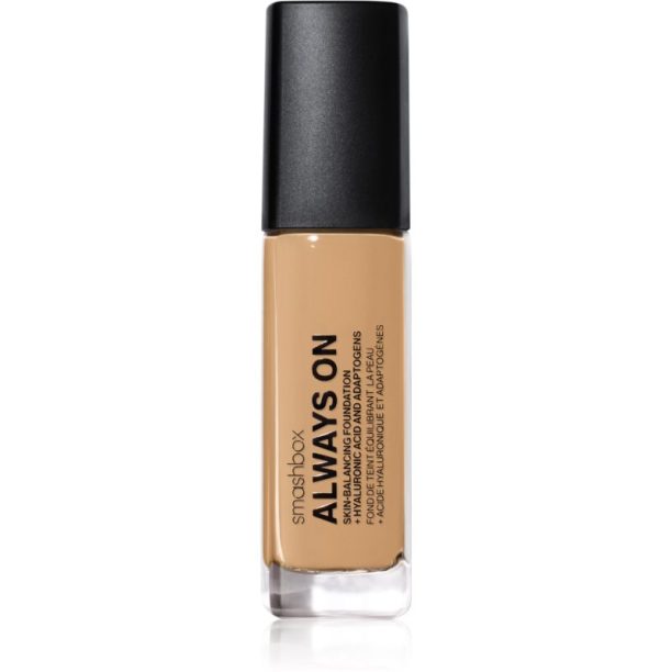 Smashbox Always On Adaptive Foundation дълготраен фон дьо тен цвят M10W - LEVEL-ONE MEDIUM WITH A WARM UNDERTONE 30 мл. на ниска цена