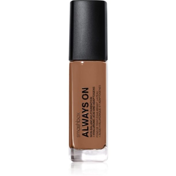 Smashbox Always On Adaptive Foundation дълготраен фон дьо тен цвят M30N - LEVEL-THREE MEDIUM WITH A NEUTRAL UNDERTONE 30 мл. на ниска цена