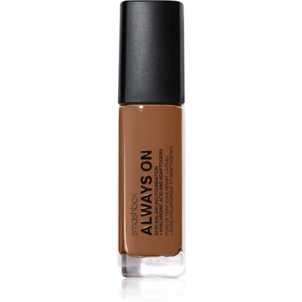 Smashbox Always On Adaptive Foundation дълготраен фон дьо тен цвят T10N - LEVEL-ONE TAN WITH A NEUTRAL UNDERTONE 30 мл. на ниска цена