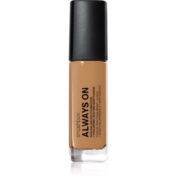 Smashbox Always On Adaptive Foundation дълготраен фон дьо тен цвят T10W - LEVEL-ONE TAN WITH A WARM UNDERTONE 30 мл. на ниска цена