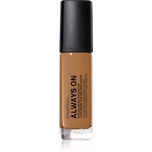 Smashbox Always On Adaptive Foundation дълготраен фон дьо тен цвят T20W - LEVEL-TWO TAN WITH A WARM UNDERTONE 30 мл. на ниска цена