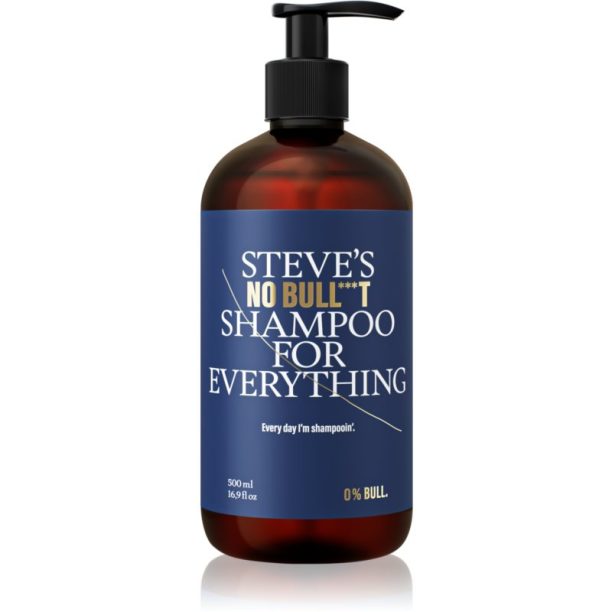 Steve's No Bull***t Shampoo For Everything шампоан за коса и брада 500 мл.