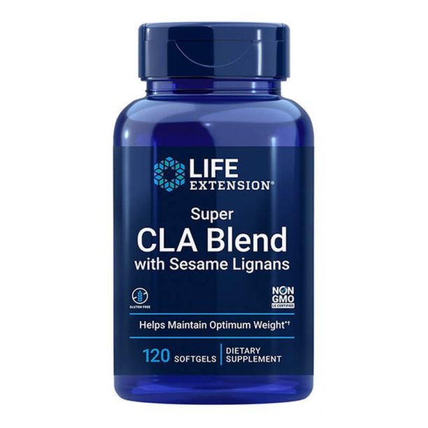 Super CLA Blend with Sesame Lignans/ Свързана Линолова Киселина с Лигнан от сусам 1000 mg х 120 софтгел капсули Life Extension на ниска цена