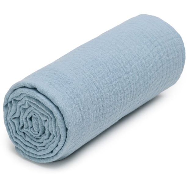 T-TOMI Muslin Bath Towel Blue хавлия 100x120 см