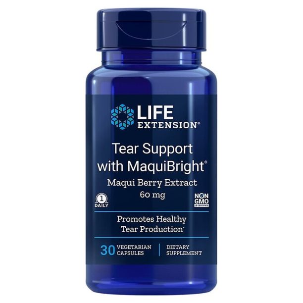 Tear Support with MaquiBright® / Маки Бери (екстракт) 60 mg х 30 капсули Life Extension на ниска цена