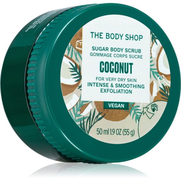 The Body Shop Coconut пилинг за тяло с кокос 50 мл.