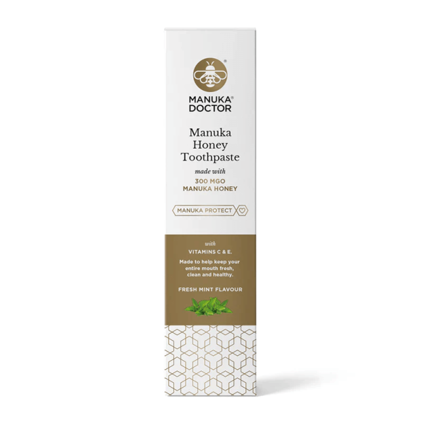 Toothpaste made with 300 MGO Manuka Honey - Паста за зъби с мед от манука