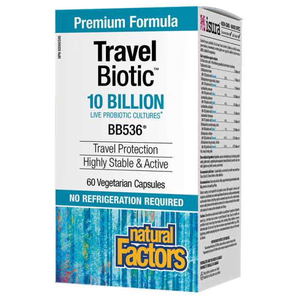 Travel Biotic™ BB536® - Пробиотик (подкрепа при далечни пътувания)