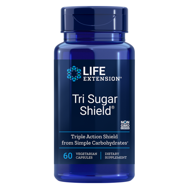 Tri Sugar Shield®/ За контрол на кръвната захар х 60 капсули Life Extension на ниска цена