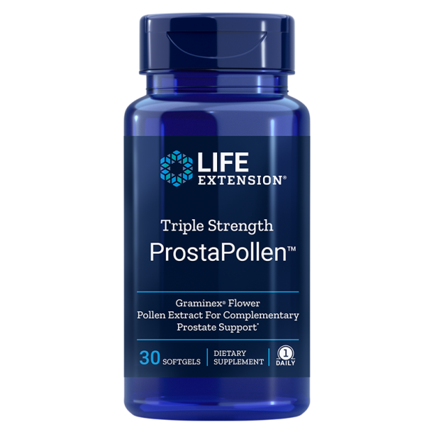 Triple Strength ProstaPollen™/ Грижа за простатата х 30 софтгел капсули Life Extension на ниска цена