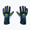 Uhlsport Hyperact Supersoft HN синьо-бели вратарски ръкавици 101123601