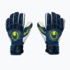 Uhlsport Вратарска ръкавица Hyperact Soft Flex Frame синьо и бяло 101123801