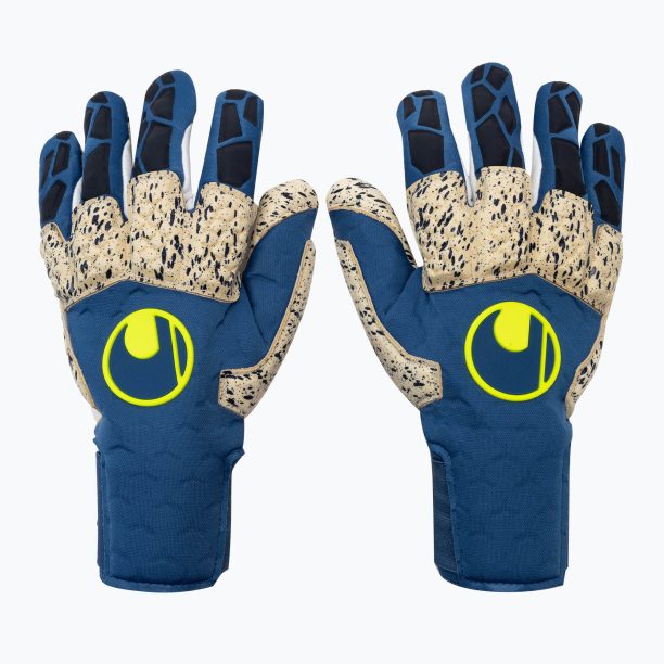 Uhlsport Вратарска ръкавица Hyperact Supergrip+ Reflex синя 101123001