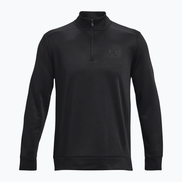 Under Armour Armour Fleece 1/4 Zip мъжки суитшърт за тренировки черен 1373358-001