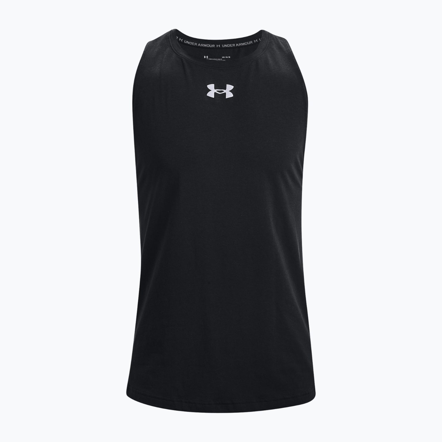 Under Armour Baseline Cotton Tank 003 мъжка баскетболна фланелка black 1361901-003