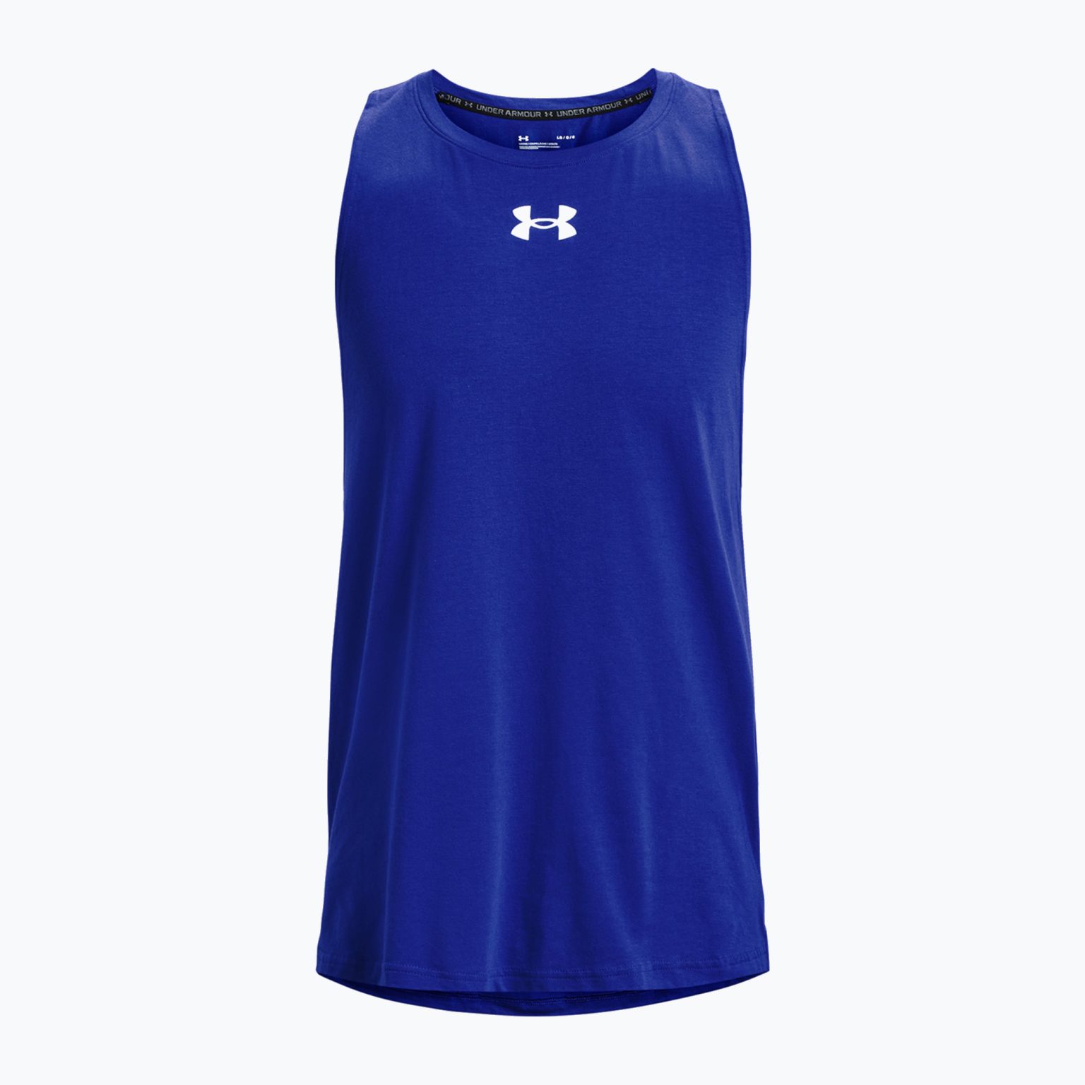 Under Armour Baseline Cotton Tank мъжка баскетболна фланелка синьо 1361901