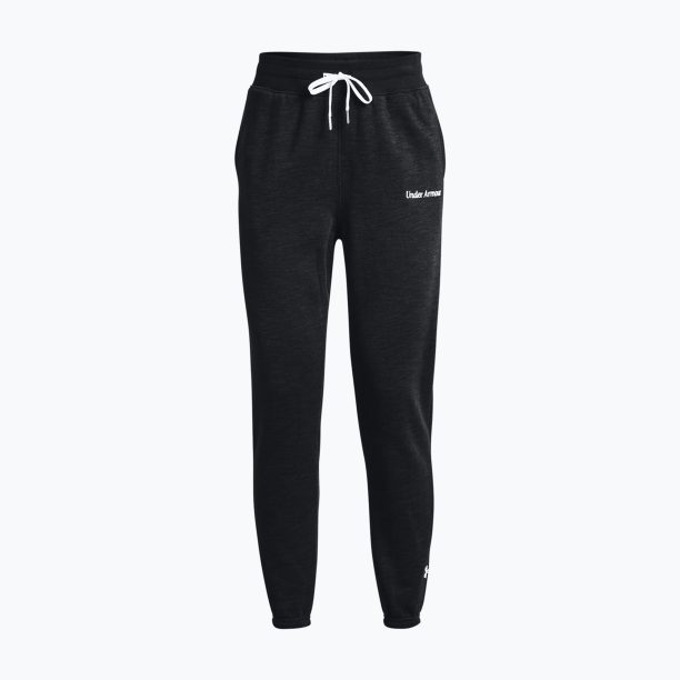 Under Armour Essential Script дамски панталони за тренировка черен 1374105