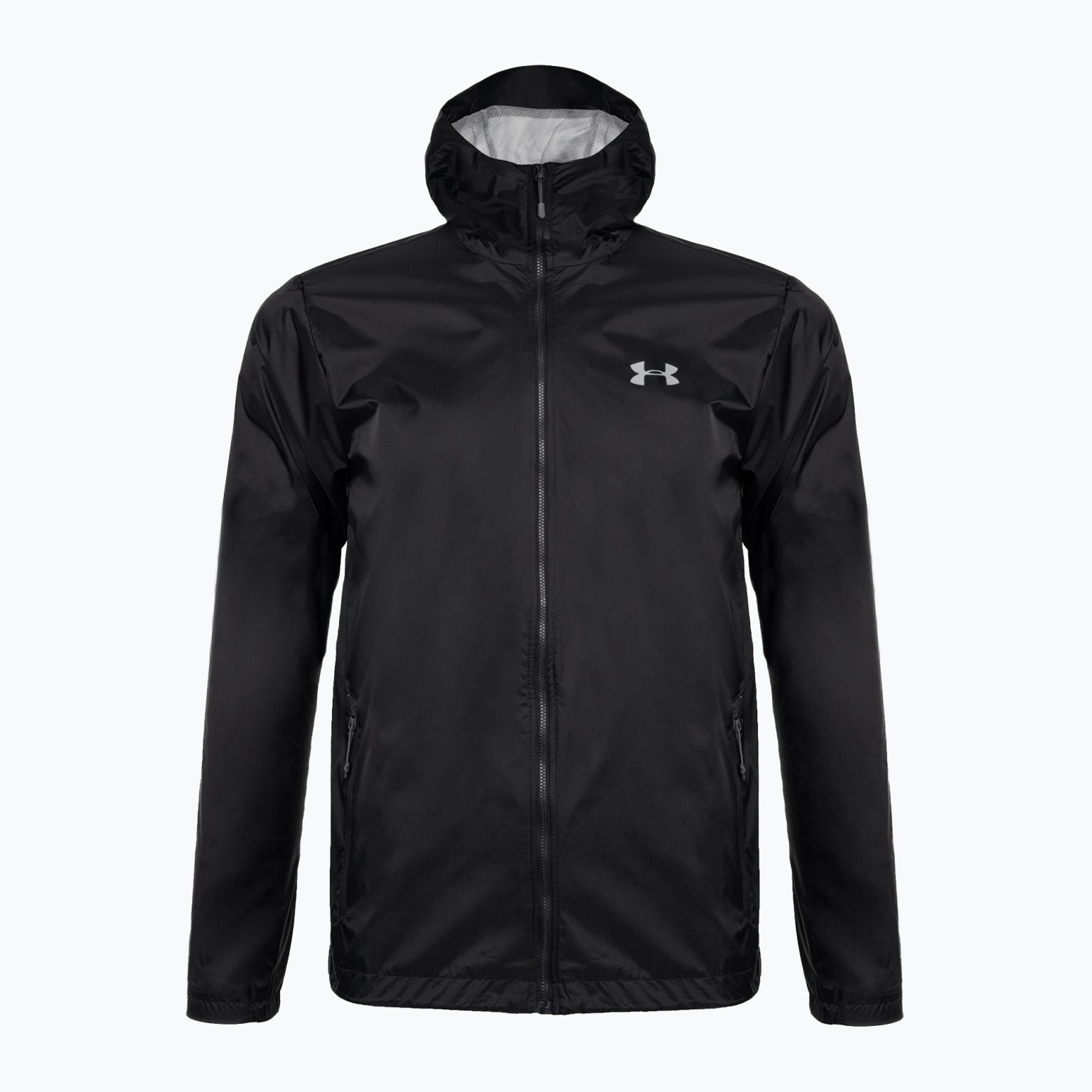 Under Armour Forefront Rain 001 мъжко яке за тренировка черно 1321439