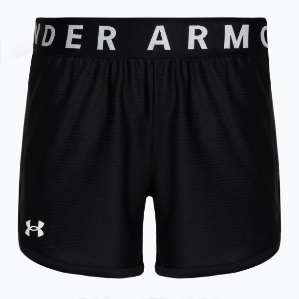 Under Armour Play Up 5 In дамски шорти за тренировка черно/черно/бяло