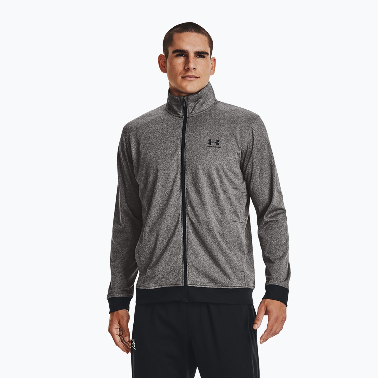 Under Armour Sportstyle Tricot сив мъжки суитшърт за тренировки 1329293