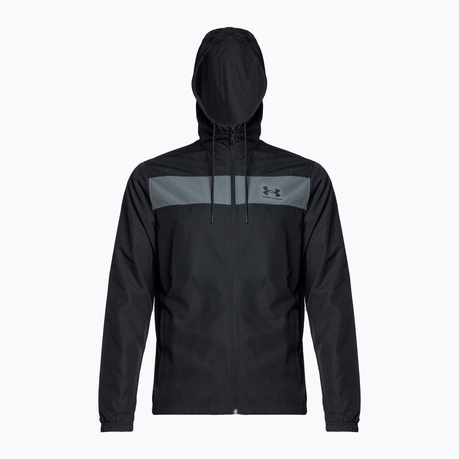 Under Armour Sportstyle Windbreaker мъжко яке за тренировка черно 1361621