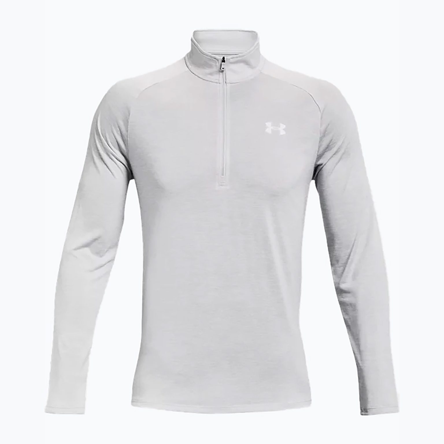 Under Armour Tech 2.0 1/2 Zip сив мъжки суитшърт за тренировки 1328495-014