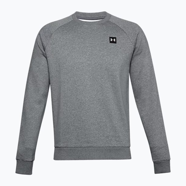 Under Armour мъжки суитшърт за тренировки Rival Fleece Crew сив 1357096