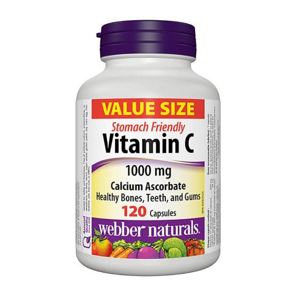 Vitamin C Calcium Ascorbate – Витамин С (калциев аскорбат) 1000 mg