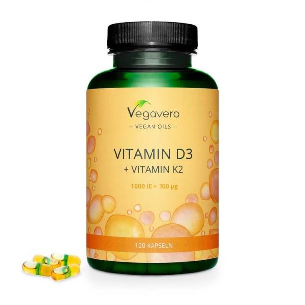 Vitamin D3 + K2 / Витамин D3 1000 IU + К2 100 µg