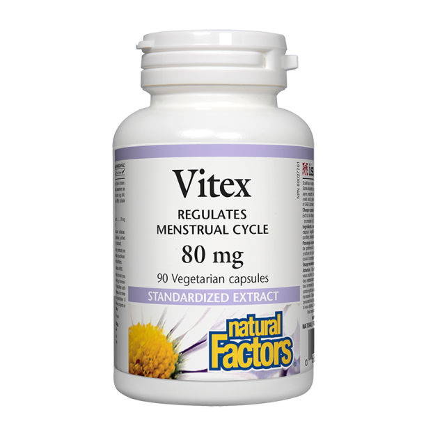 Vitex/ Витекс 80 mg х 90 капсули Natural Factors на ниска цена