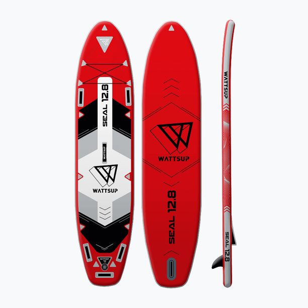 WATTSUP Seal 12'8" SUP дъска червена PB-WSEA128