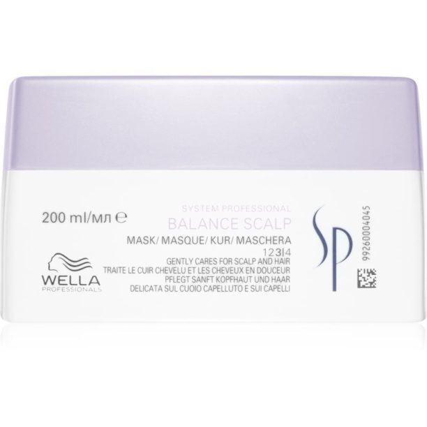 Wella Professionals SP Balance Scalp маска  за чувствителна кожа на скалпа 200 мл.