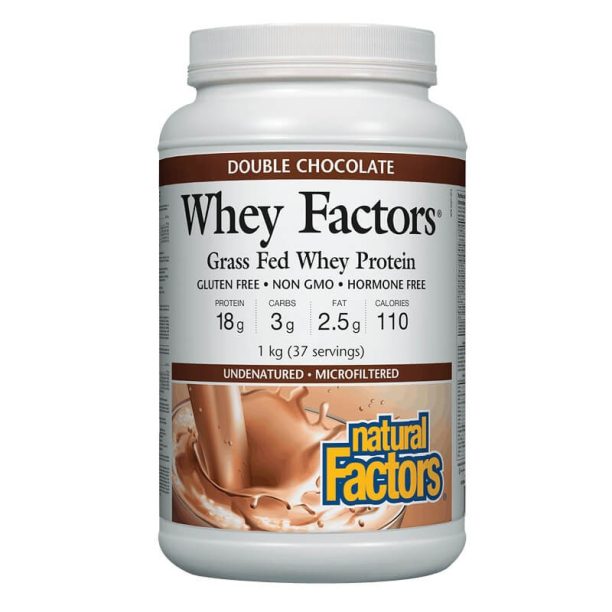 Whey Factors® Grass Fed Whey Protein - Суроватъчен протеин изолат с вкус на шоколад