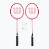 Wilson Badminton V2 3 2PC жълт WR135710F3 комплект за бадминтон