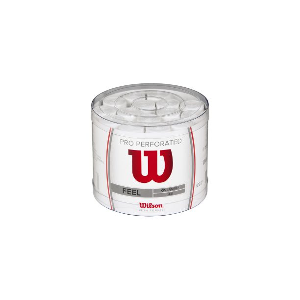 Wilson Pro Og Perf Bucket Обвивки за тенис 60 бр. бели WRZ4008WH